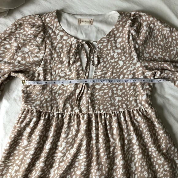 ALTAR’D State Printed Babydoll Mini Dress - Picture 6 of 12